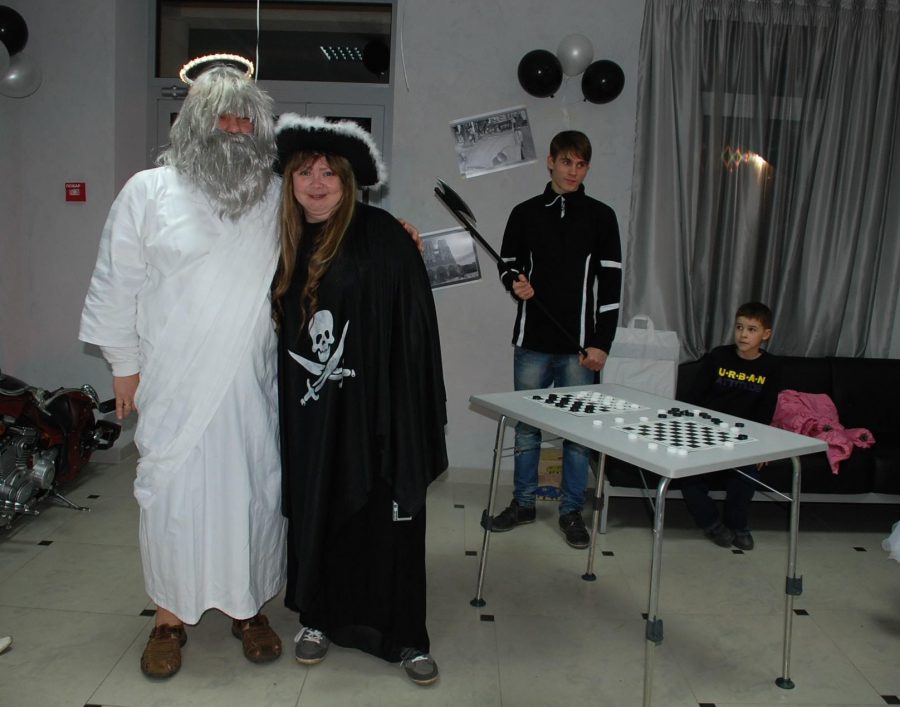 День рождения Лиги караванеров — Black & White Party в Суздале, октябрь 2013, фото 13